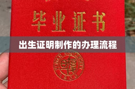 泾源出生证明制作的办理流程